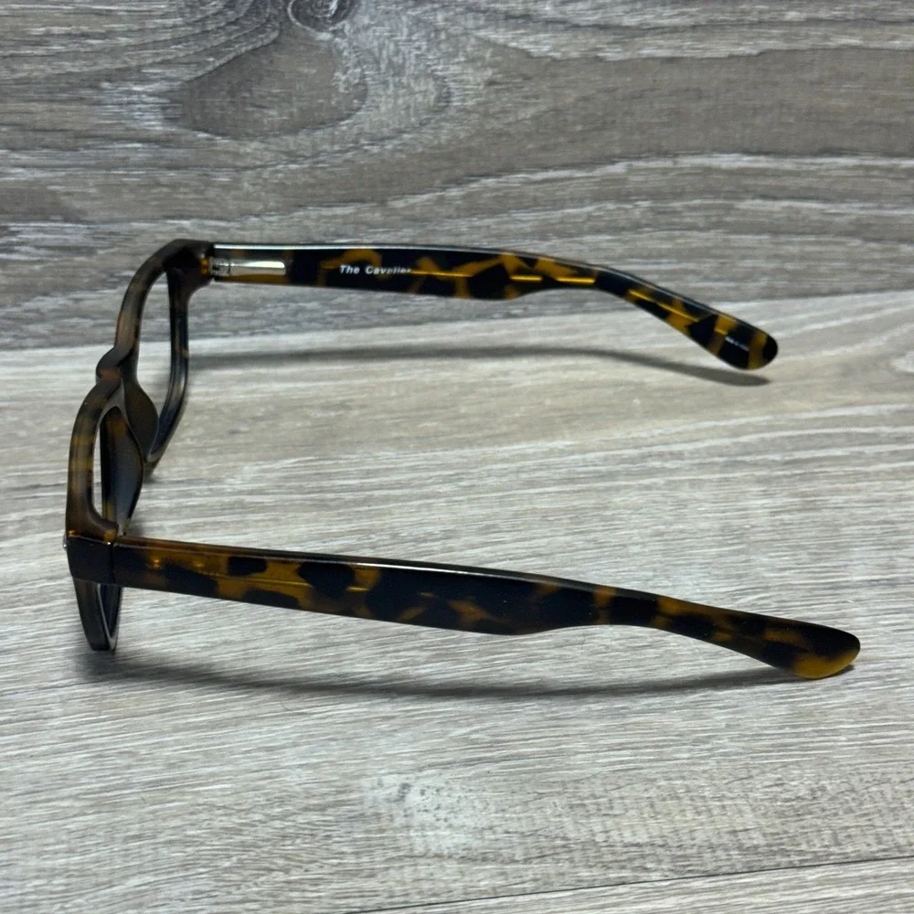 Two Blind Brothers The Cavalier Eyeglass‎ Frames Tortoise Brown Unisex Glasses